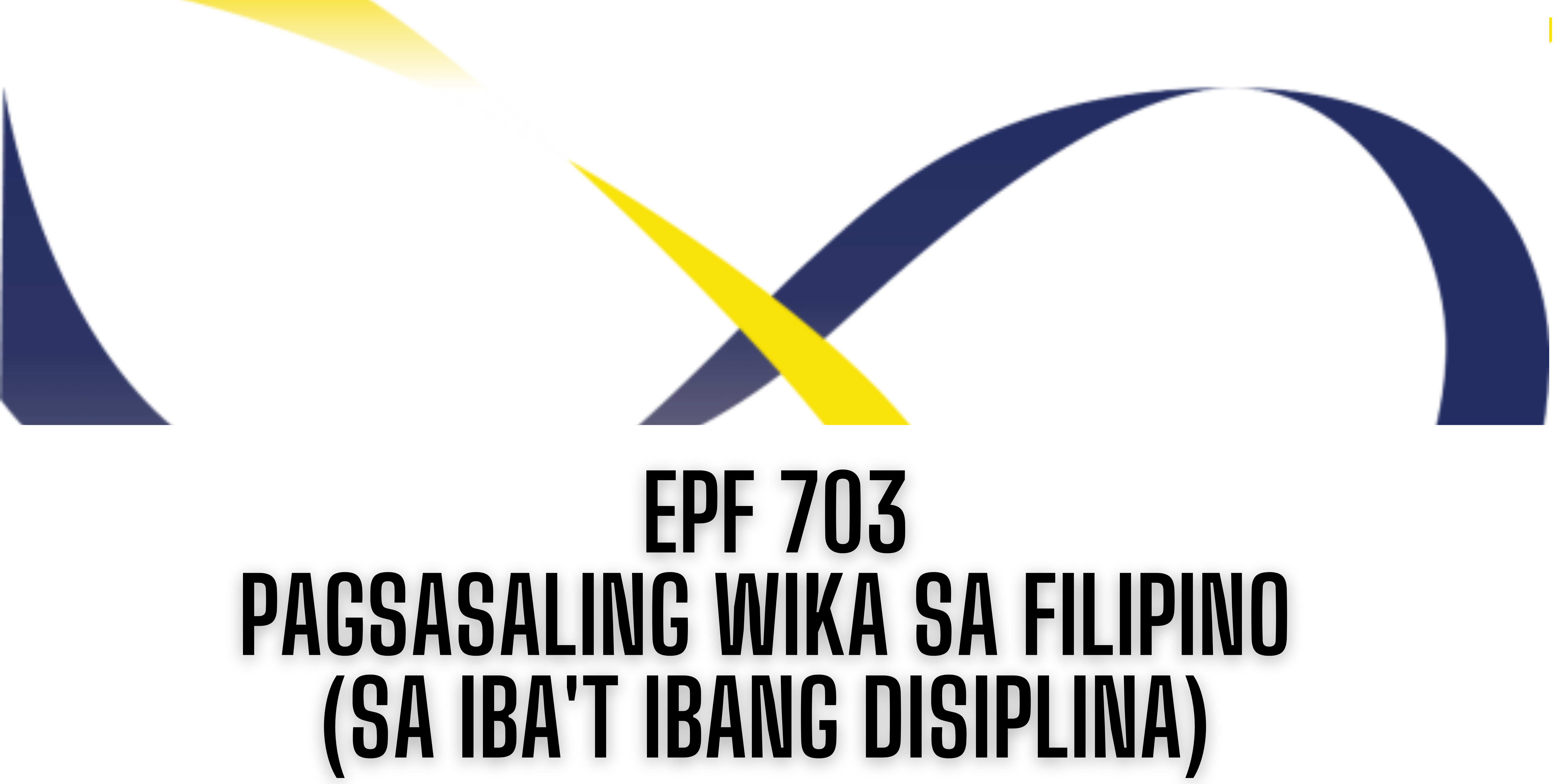 PAGSASALING WIKA (SA IBA`T IBANG DISIPLINA) - MA FIL 5-MA FIL LQ-S-1