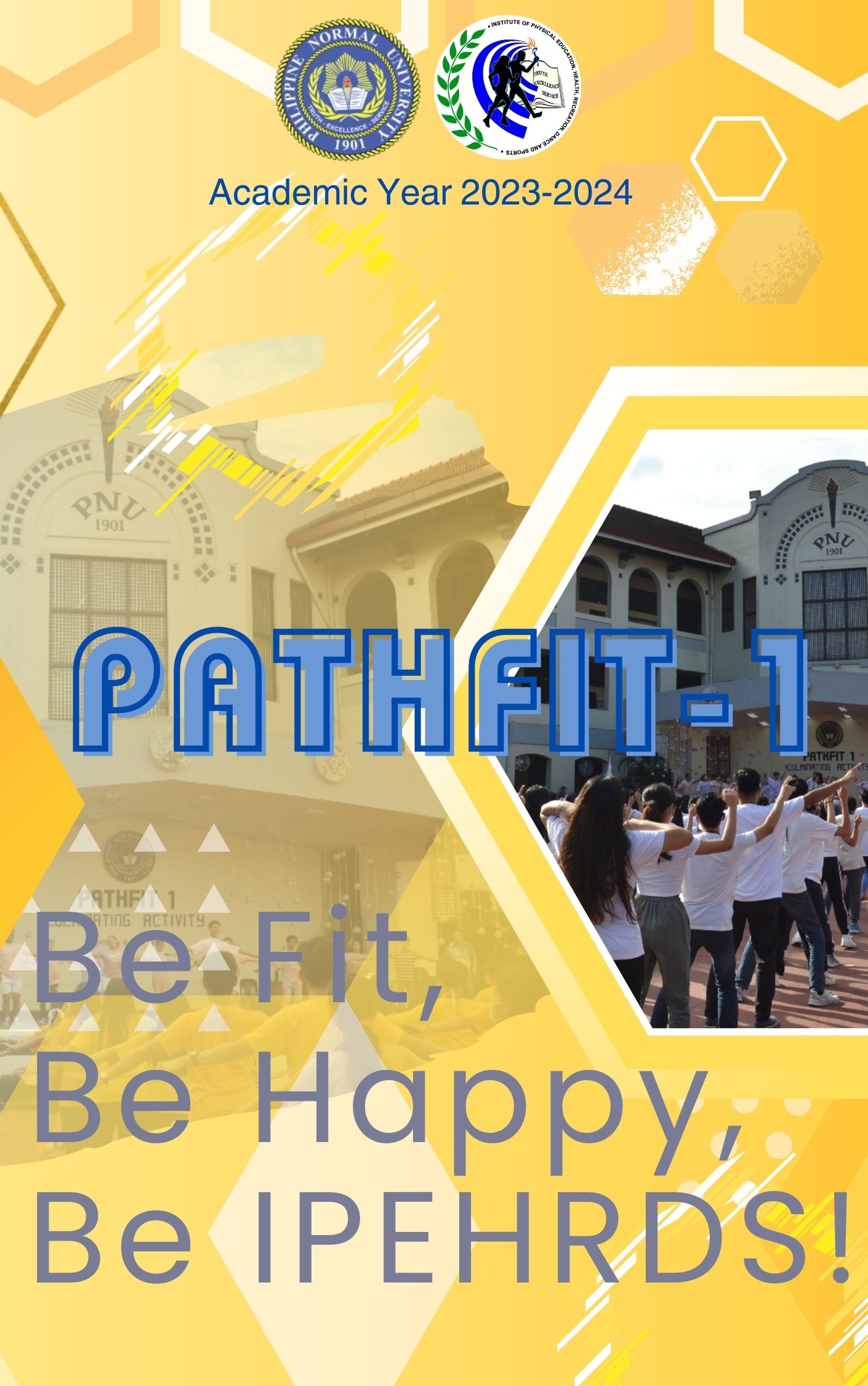 PHYSICAL ACTIVITY TOWARDS HEALTH AND FITNESS 1 - OBTEC 1-I-3 2PHED01 (M/TH 07:00AM-09:00AM/07:00AM-09:00AM)