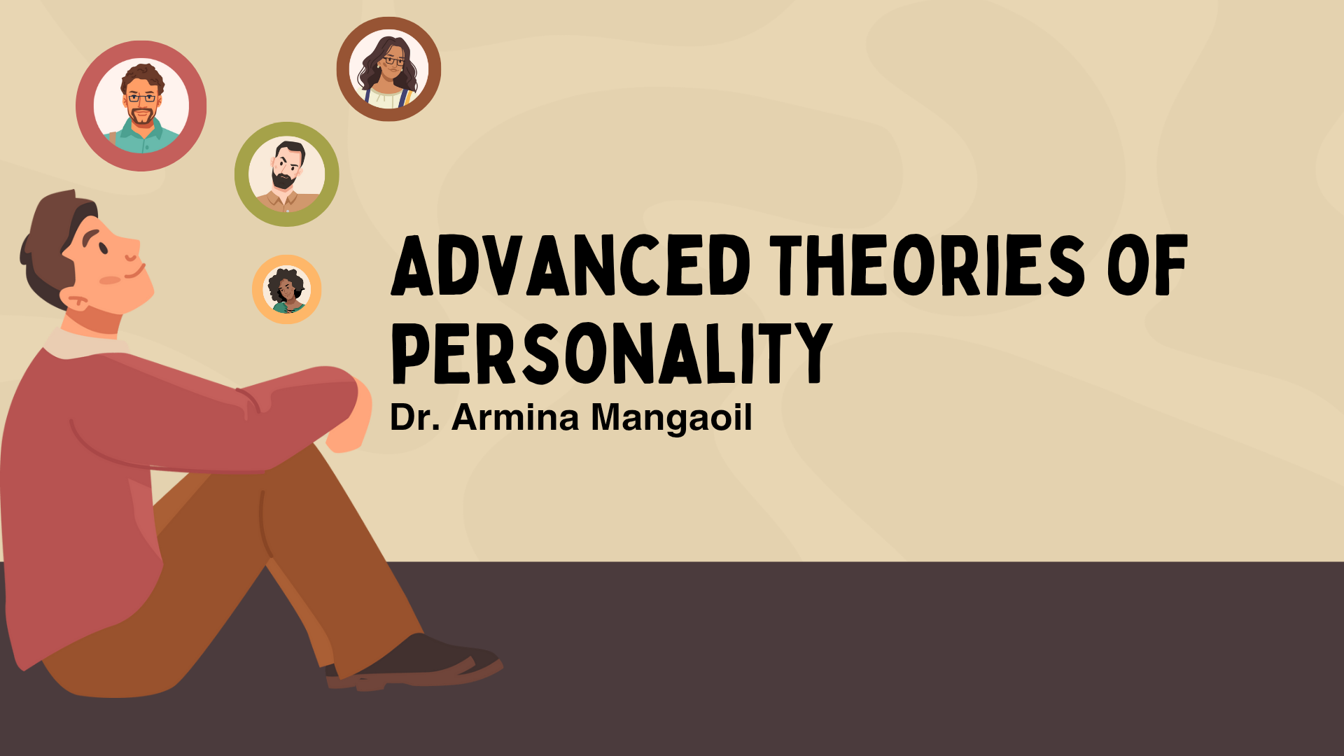 ADVANCED THEORIES OF PERSONALITY - BS/MA-PSYCH 4-1 S-MPC707(F 12:00PM-03:00PM)