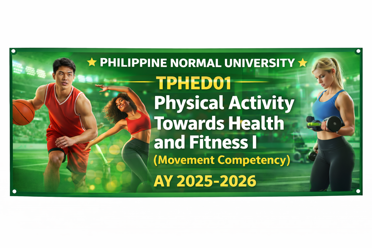 PHYSICAL ACTIVITY TOWARDS HEALTH AND FITNESS 1 - TEDPATHS 1-I-25 TPHED01 (M/TH 01:00PM-03:00PM/01:00PM-03:00PM)