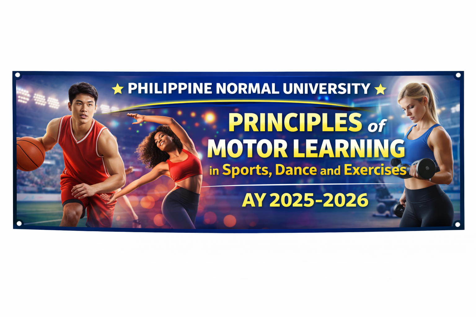 PRINCIPLES OF MOTOR CONTROL AND LEARNING OF EXERCISE, SPORTS AND DANCE - BPHED 2-II-28 BPHED TP-S-PHED04 (T/F 03:00PM-05:00PM/03:00PM-05:00PM)