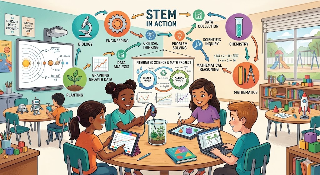 INTEGRATED APPROACH AND TECHNOLOGY IN ELEMENTARY MATHEMATICS AND SCIENCE TEACHING - BMSEE 3-III-19 BMSEE 2P-MSE02 (M/TH 07:00AM-09:00AM/07:00AM-09:00AM)