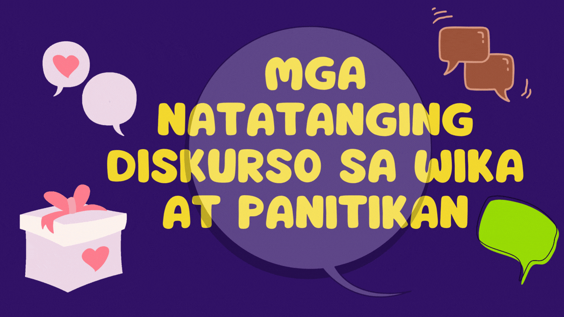 MGA NATATANGING DISKURSO SA WIKA AT PANITIKAN - BSEFIL-TP 2-II-18 BSEFIL TP-S-FIL11 (M/T/TH/F 11:00AM-01:00PM/11:00AM-01:00PM/11:00AM-01:00PM/11:00AM-01:00PM)