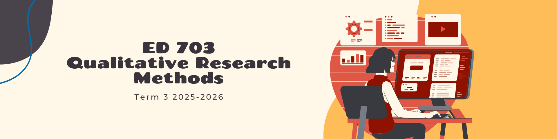 QUALITATIVE RESEARCH METHOD - GENCOURSEGS 5-3 ED 703(T/TH/S 05:30PM-08:30PM/05:30PM-08:30PM/07:00AM-10:00AM)